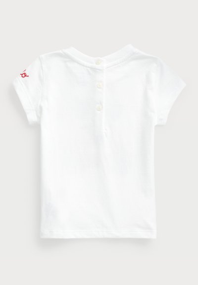 Polo Ralph Lauren POLO BEAR COTTON JERSEY TEE - Potiskana majica - white