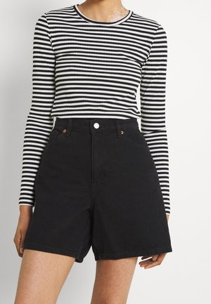 Pieces Maglietta a manica lunga - black
