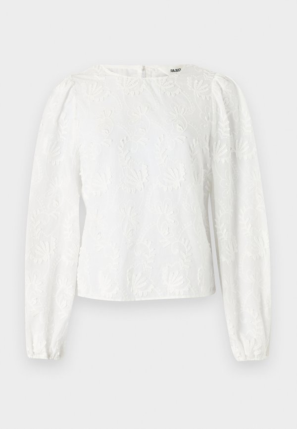 OBJMYA  NOOS - Blouse - cloud dancer3