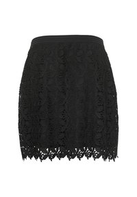 Kaffe Curve A-linjainen hame - mottled black