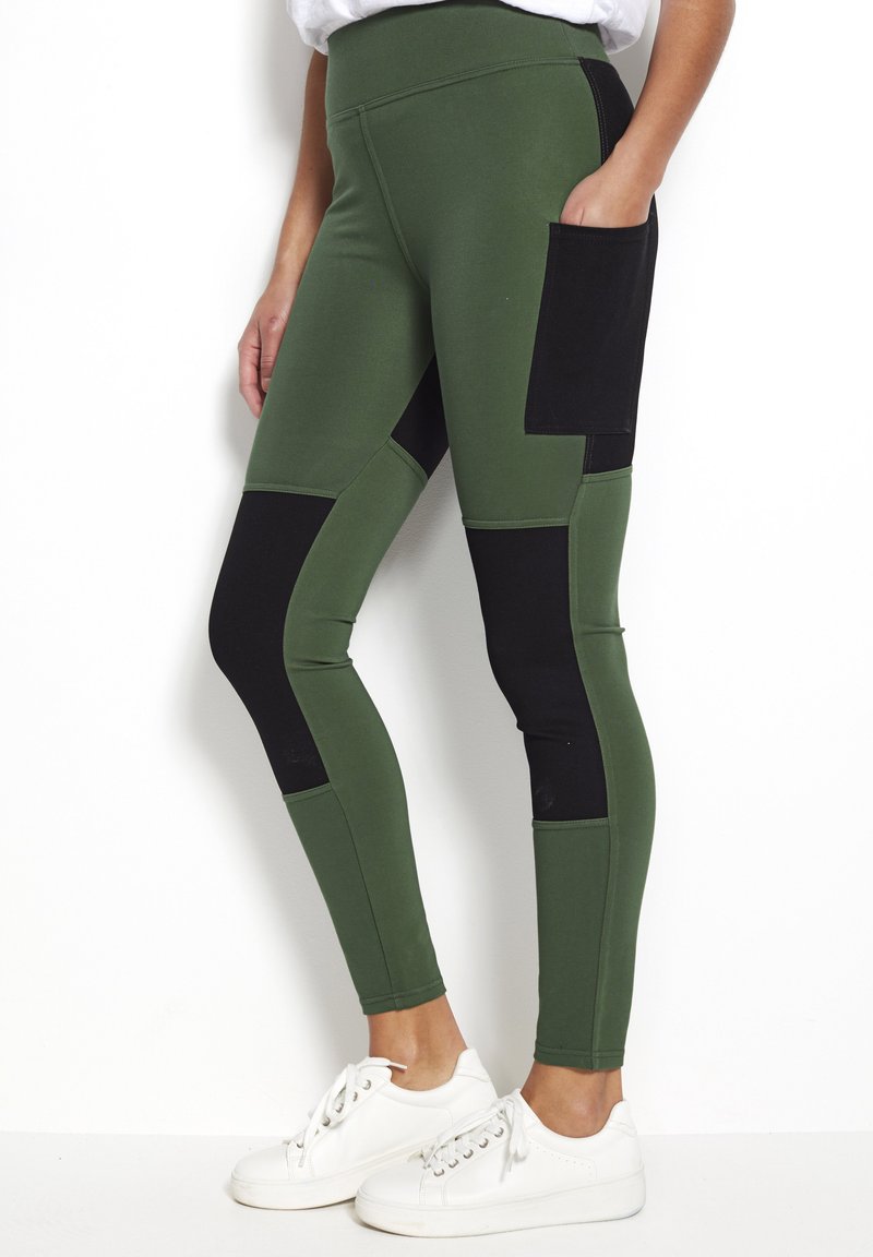 Cellbes of Sweden WORKINGS - Leggings - Hosen - khaki green