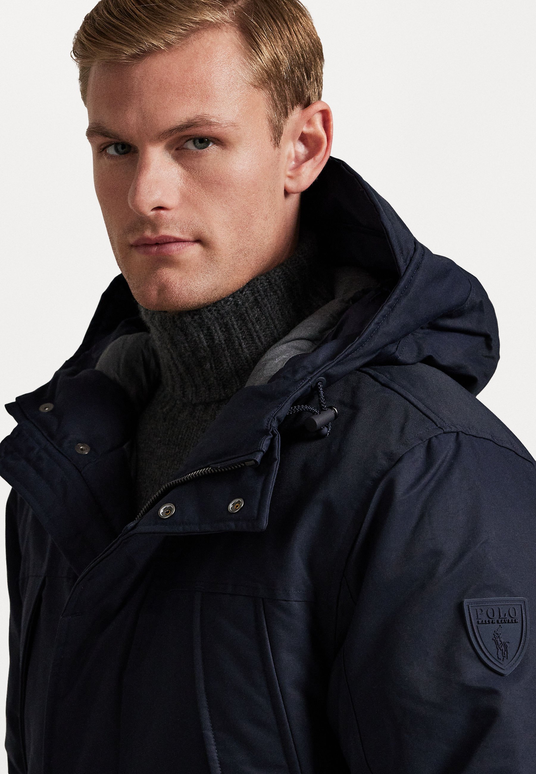 Polo Ralph Lauren HOODED DOWN PARKA - Parka - collection navy/noir