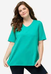 Ulla Popken GRANDES TAILLES - T-shirts basic - turquoise