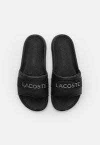 Lacoste - CROCO SLIDE - Muiltjes - black - 3