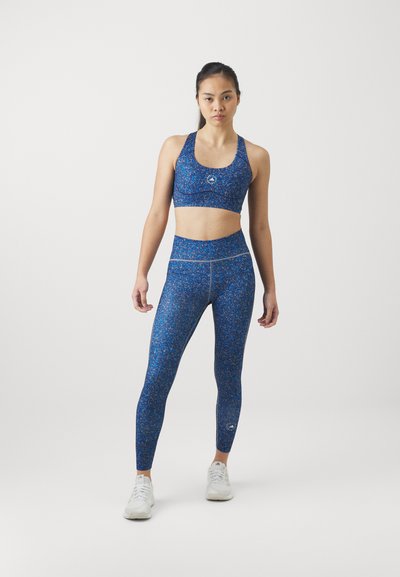 adidas by Stella McCartney Leggings - bahia blue/dove grey/team navy