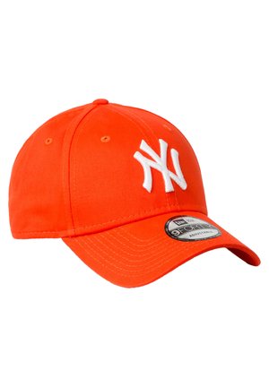 NEW YORK  - Cap - orange / white