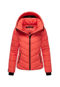 Unselected, coral red