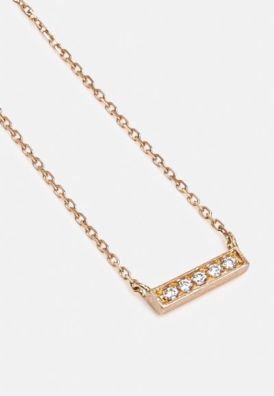Vanrycke MEDELLIN HORIZONTAL NECKLACE 18K ROSE GOLD - Nyaklánc - rose gold coloured
