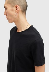 AllSaints FIGURE CREW - T-shirt basic - black