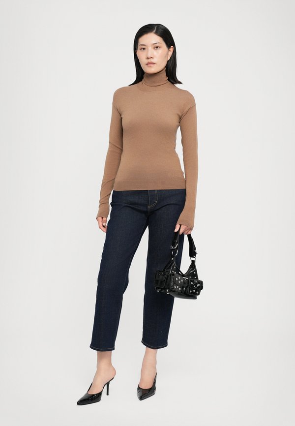 TURTLE NECK - Jumper - camel4