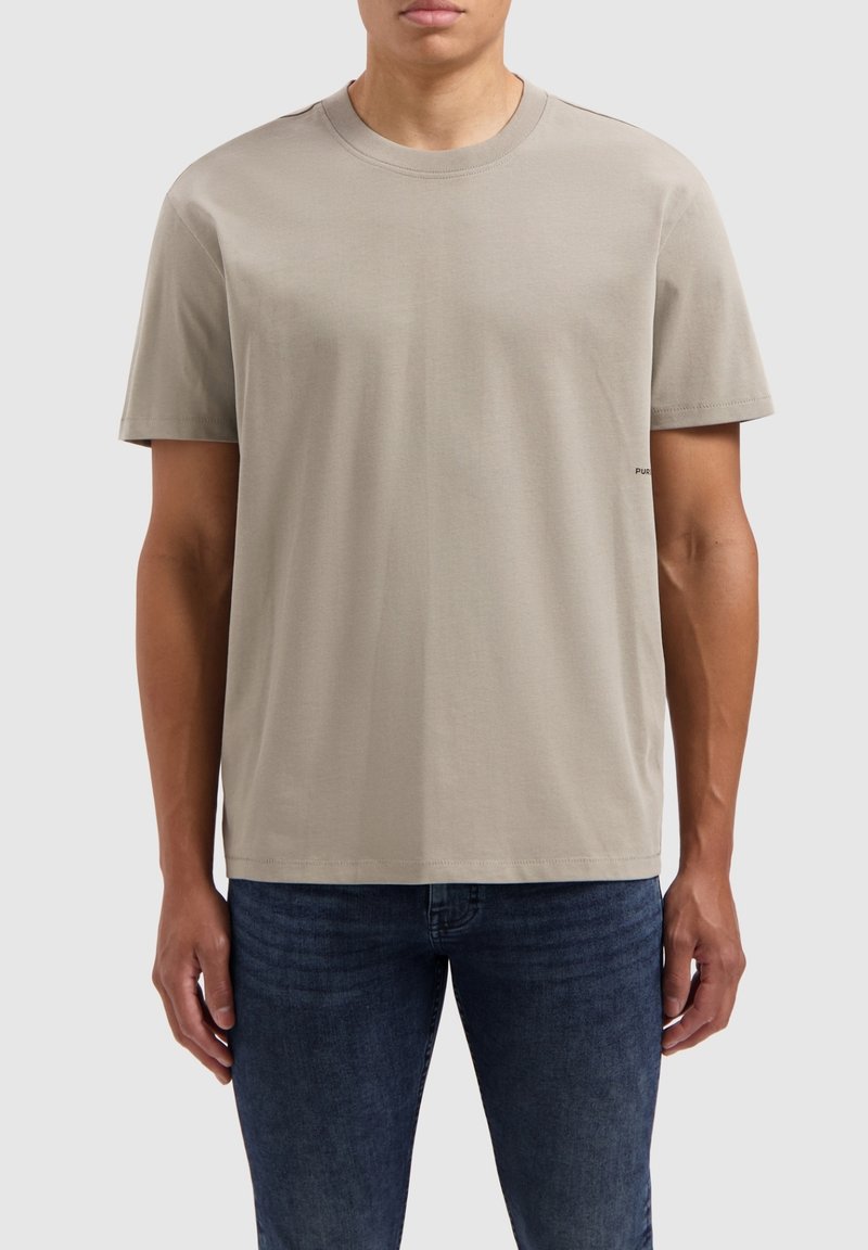 Pure Path CREWNECK - T-shirt basic - taupe
