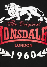 Lonsdale Μπλουζάκι με στάμπα - black