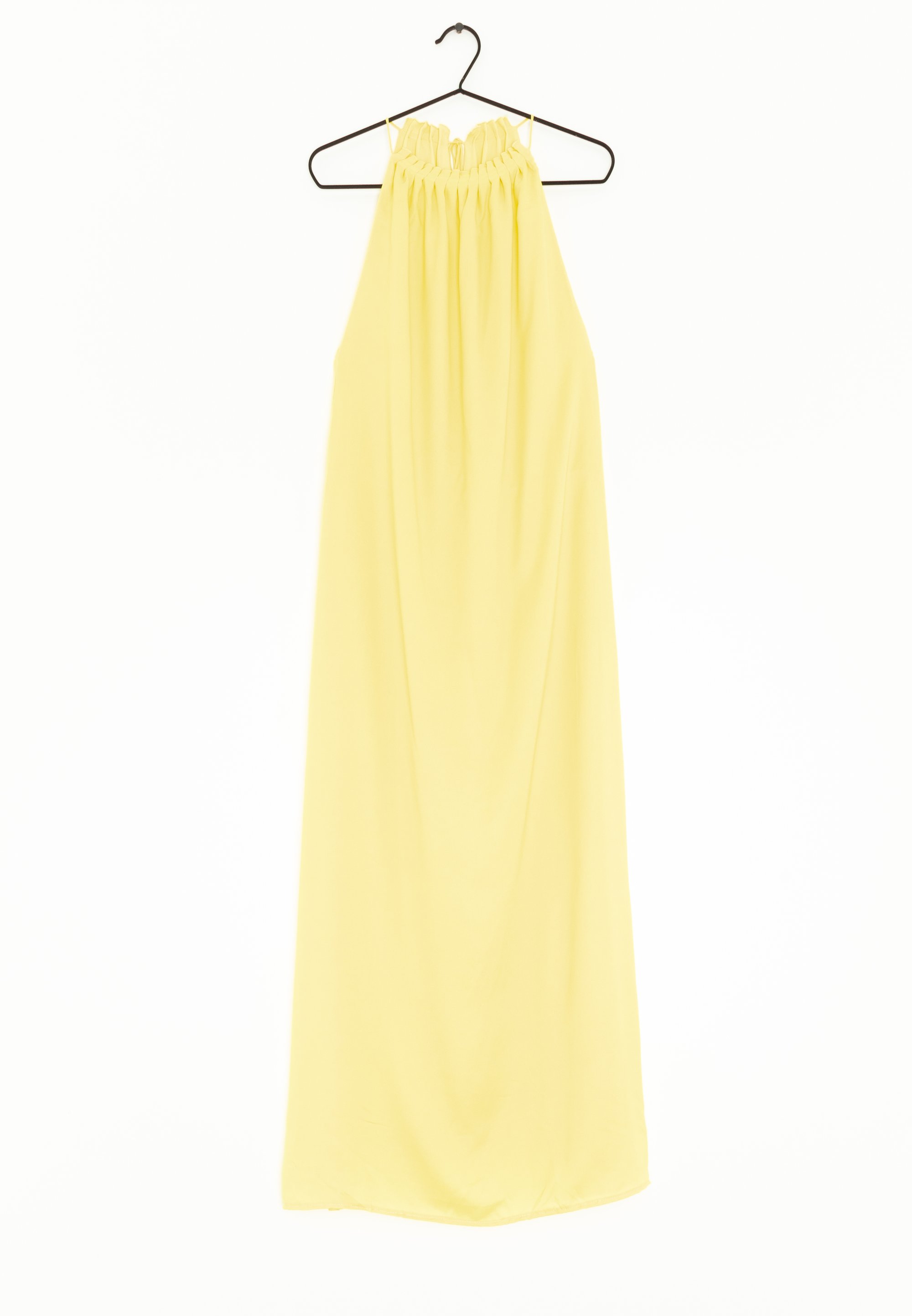 Mango Robe longue yellow/jaune (Seconde main)
