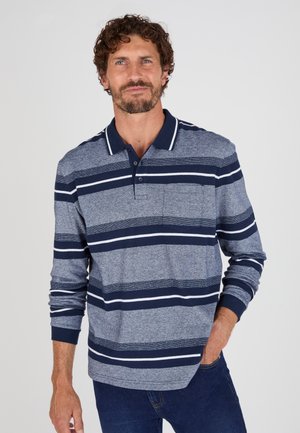Polo - marine rayé