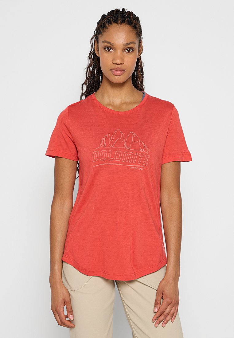 Dolomite Sport T-shirt lichtrood