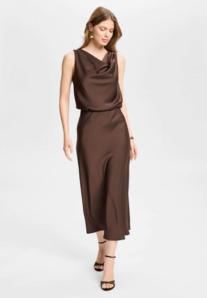 Swing, Jupe trapèze - chocolate brown