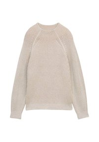 Unausgewählt, soft taupe rib structure