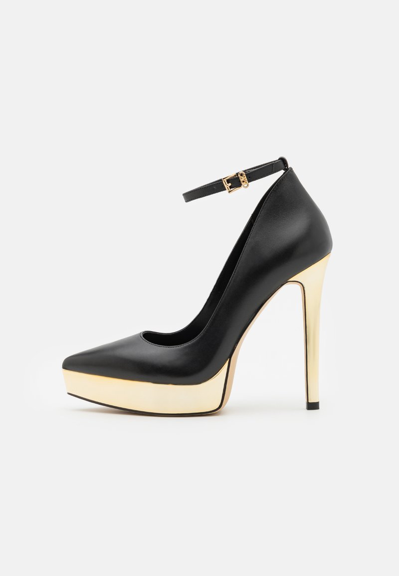 MICHAEL Michael Kors XENIA ANKLE STRAP Zapatos de plataforma black