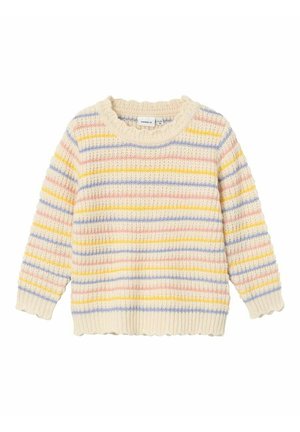 Strickpullover - buttercream