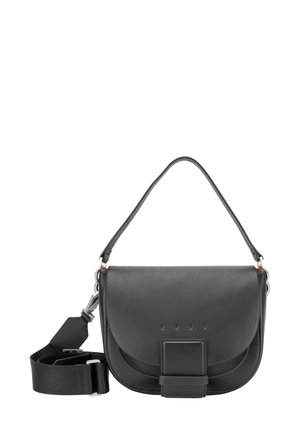 FLAP THE ICONS TOP - Torbica - schwarz