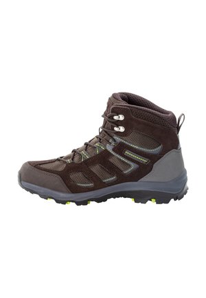 VOJO 3 TEXAPORE MID M - Hiking shoes - dark brown lime