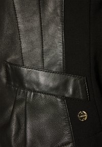 Marc Cain Leather jacket - black