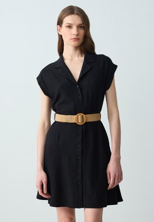 REGULAR FIT - Abito a camicia - black