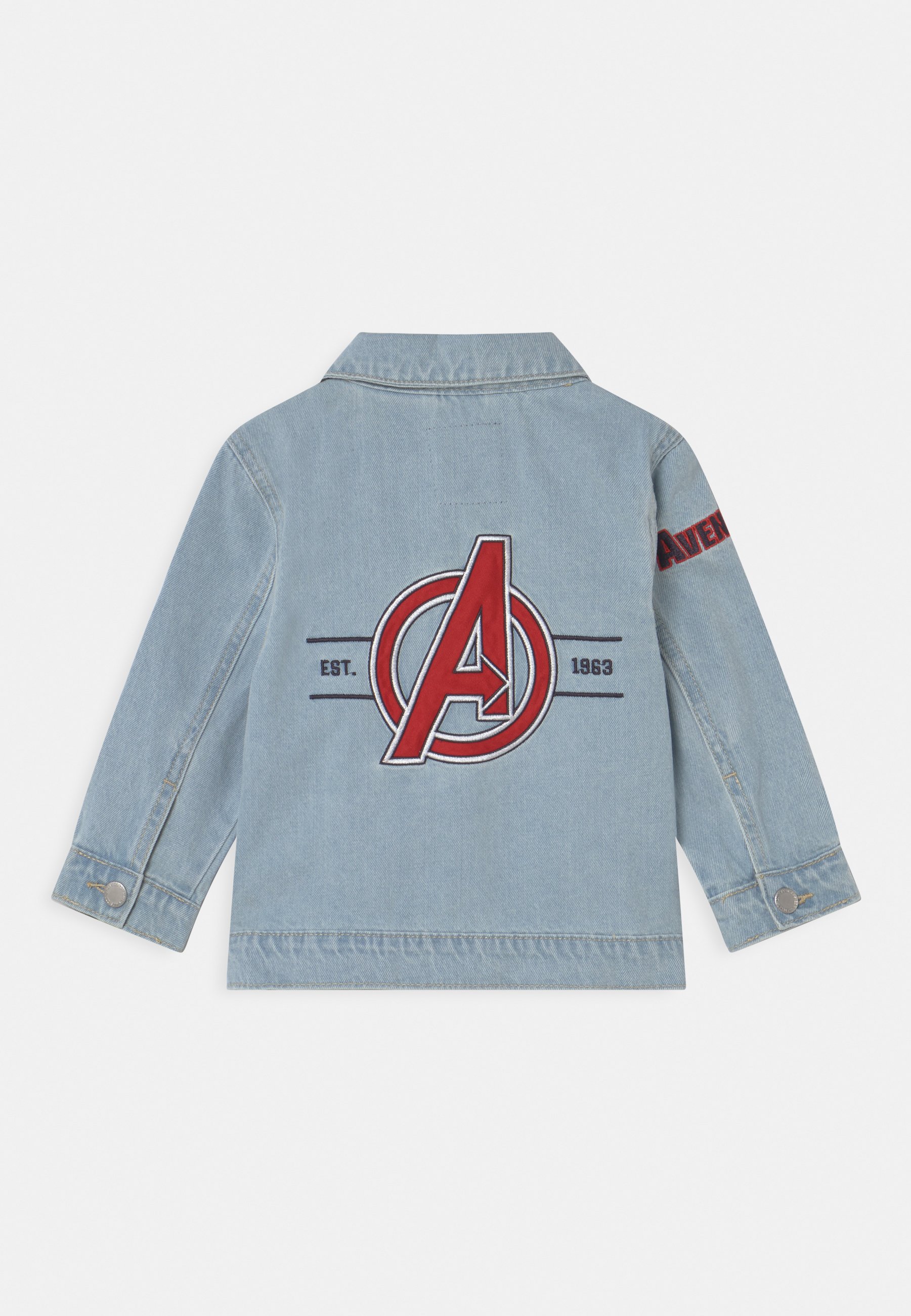 Cotton On LICENSE AVENGERS Veste en jean light blue denim bleu ZALANDO.FR