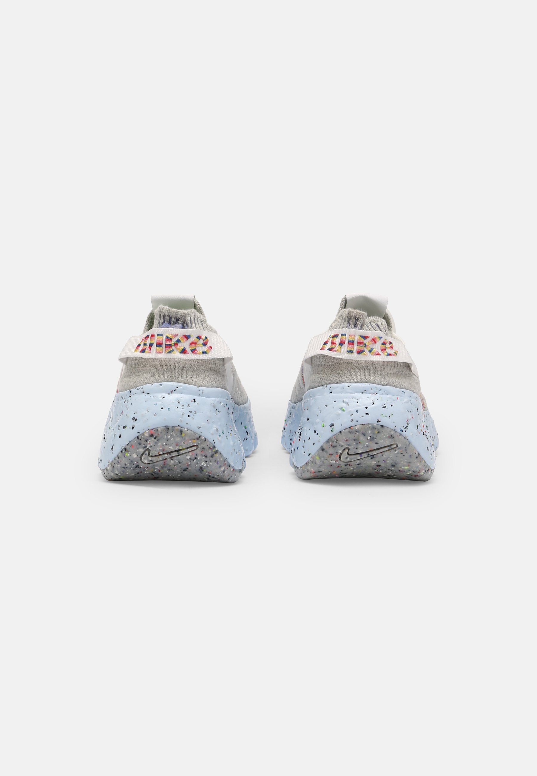 Nike Sportswear SPACE HIPPIE 04 - Sneakers laag - summit white/multi  color/photon dust/concord/chambray blue/wit - Zalando.nl