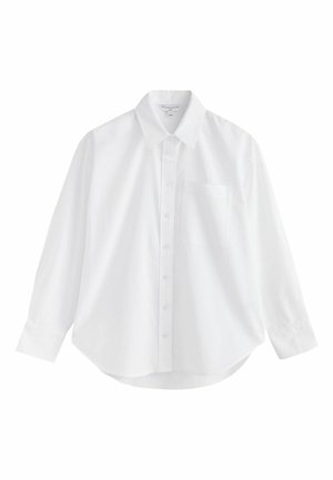 Next, REGULAR FIT - RELAXED COTTON LONG SLEEVE SHIRT . - Gombos blúz - white