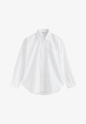 Next, REGULAR FIT - RELAXED COTTON LONG SLEEVE SHIRT . - Gombos blúz - white