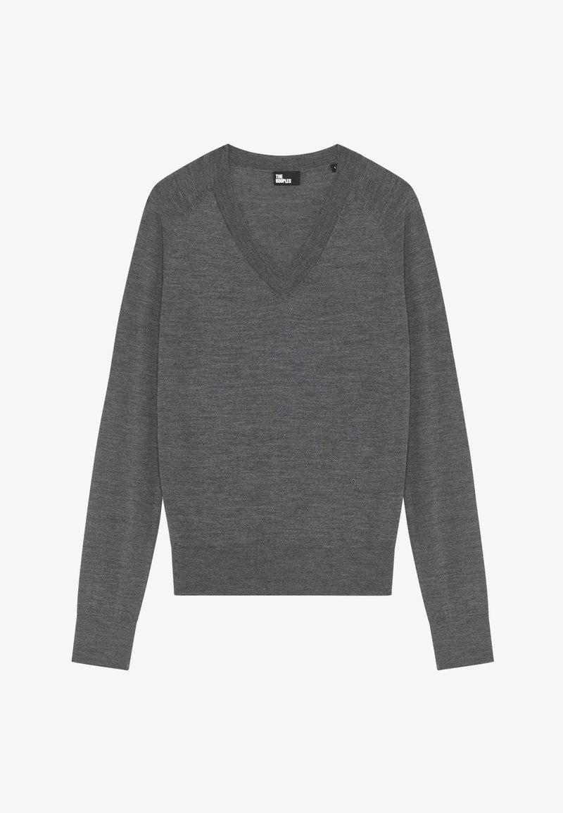 The Kooples Pullover dark grey melange/gris