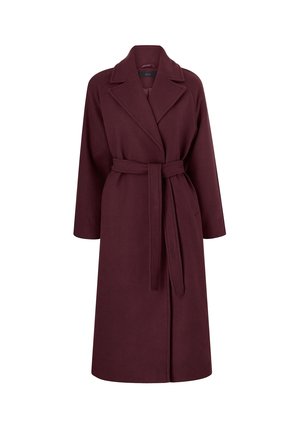 Ellos Collection, MANTEL MIT GÜRTEL ZUM SELBERBINDEN - Trenchcoat - bordeaux