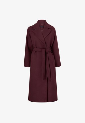 Ellos Collection, MANTEL MIT GÜRTEL ZUM SELBERBINDEN - Trenchcoat - bordeaux