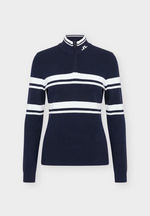 J.LINDEBERG Sports, ARIADNE QUARTER ZIP - Strickpullover - navy