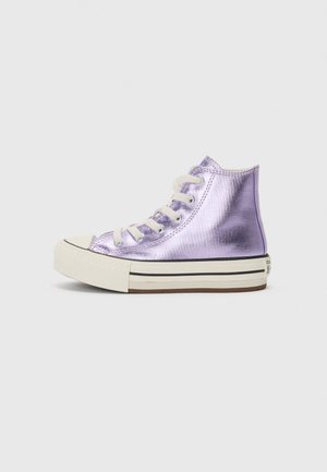 CHUCK TAYLOR UNISEX - High-top trainers - purple/egret/black