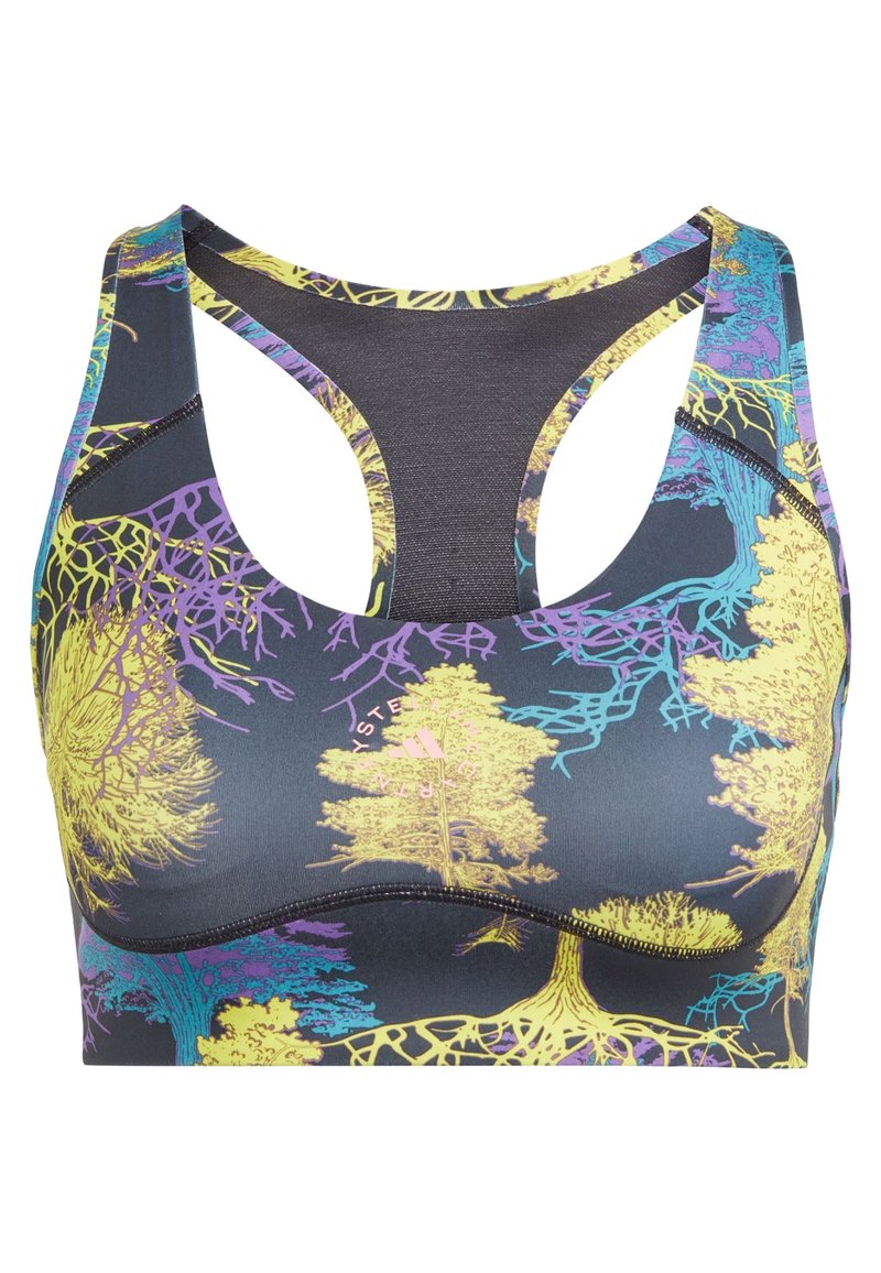 adidas by stella mccartney Sport-bh met medium support lichtgroen adidas by stella mccartney Sport-bh met medium support lichtgroen