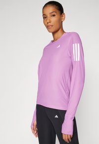 adidas Performance Maglietta a manica lunga - preloved purple