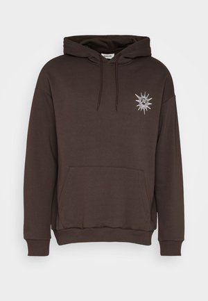 YOURTURN UNISEX - Mikina s kapucňou - brown