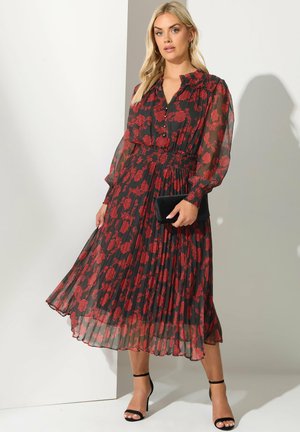 PLUS SIZE - Blusenkleid - black