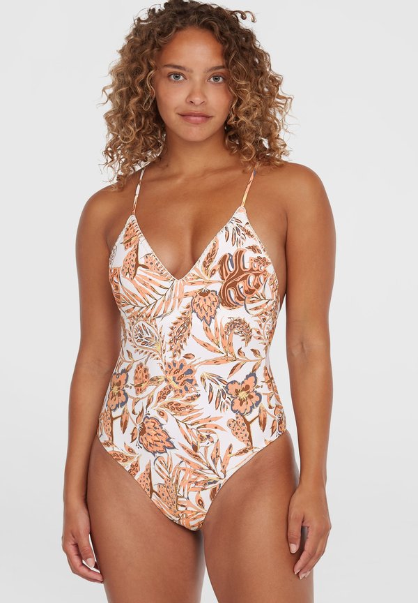 SALTWATER JAIDA - Swimsuit - orange jungle paisey2
