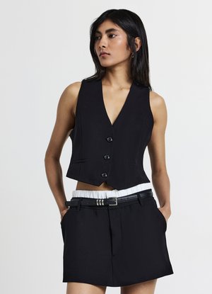 Calliope FASCIA IN VITA - Minijupe - ultrablack