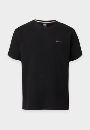 BOSS, WAFFLE T-SHIRT 10269584 01 - Обикновена тениска - black