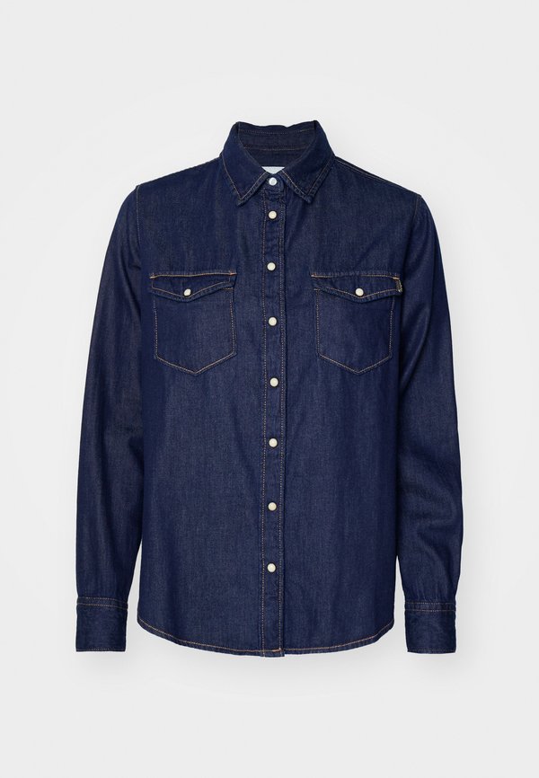 Button-down blouse - denim4