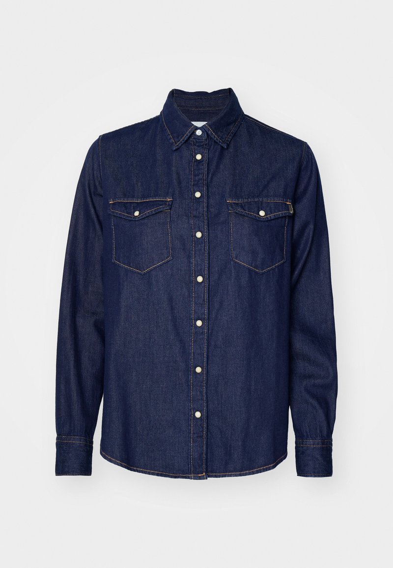Pepe Jeans Overhemdblouse donkerblauw denim
