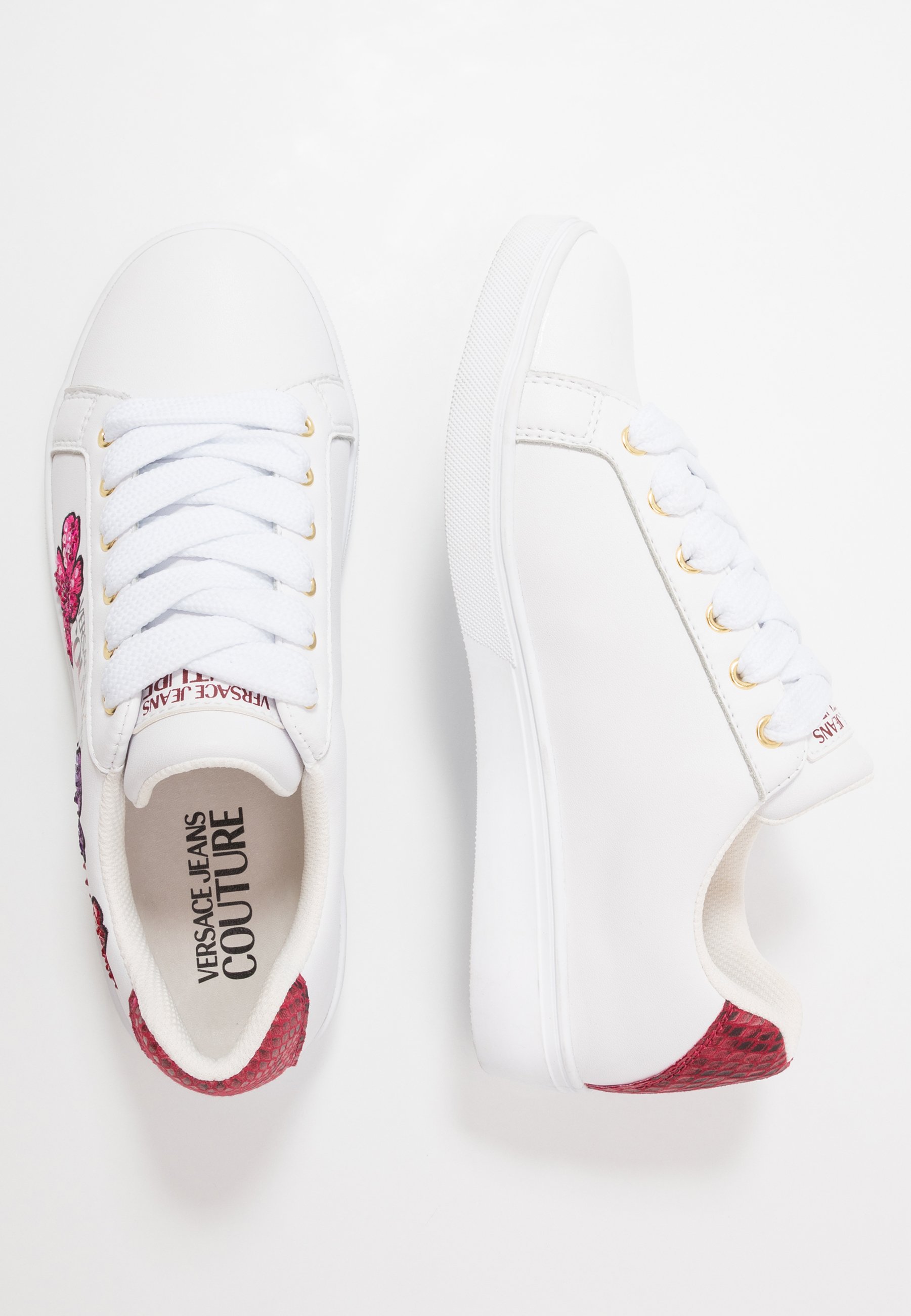 Versace Jeans Couture CAP SOLE Baskets basses bianco Versace Jeans Couture CAP SOLE Baskets basses bianco