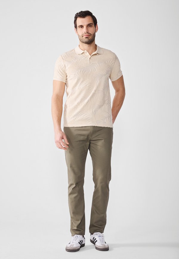 Polo shirt - oatmeal3