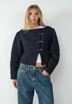 Leichte Jacke - neon navy