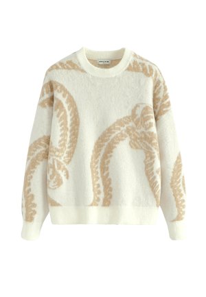COL ROND - Pullover - beige