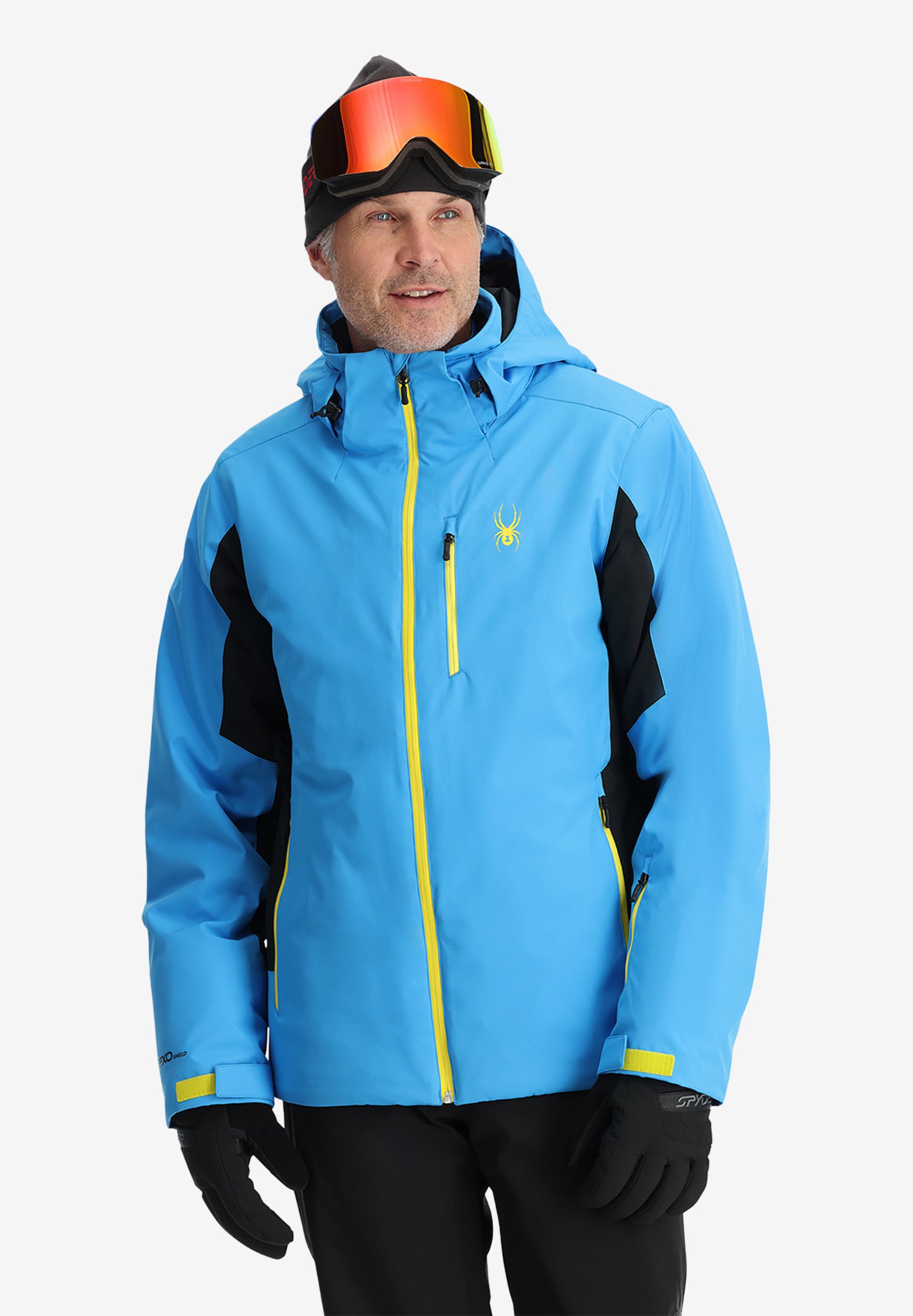 Veste Femme Spyder Volt Gore-Tex Jaune Taxi - Taille L - Neuve Avec étiquettes